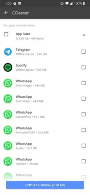 CCleaner android App screenshot 9