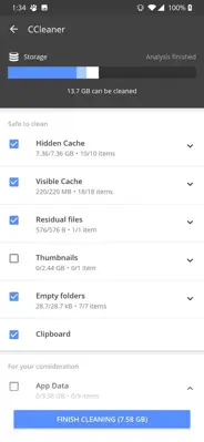 CCleaner android App screenshot 11